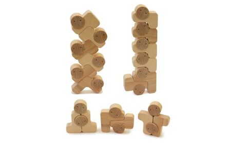 積み木遊びの決定版　木のおもちゃ「ベビーブロック」