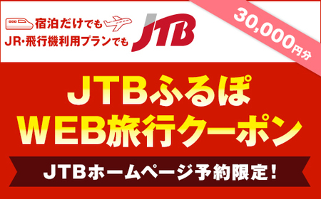 【諏訪市】JTBふるぽWEB旅行クーポン（30,000円分）