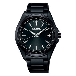 SEIKOセイコーセレクションSBTM333／メンズ 腕時計 ブラック プレゼント 信州 諏訪【61-111】