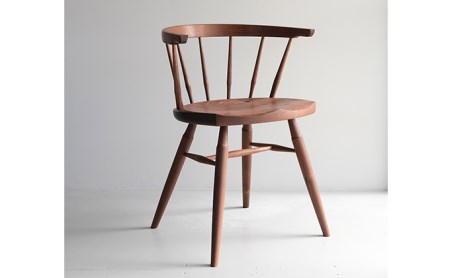 木工yamagen Crescent chair［walnut］