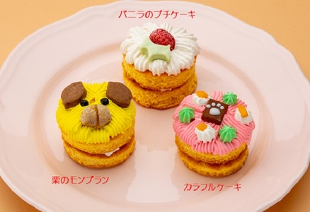 ワンちゃんプチケーキ　3種セット（犬用）