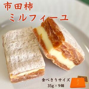 【数量限定】市田柿ミルフィーユ　化粧箱入　食べきりサイズ個包装