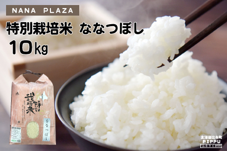 【新米予約】2024年産　ナナプラザ　特別栽培米ななつぼし　10kg