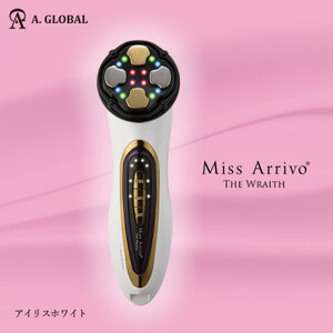 Miss Arrivo THE WRAITH (アイリスホワイト) 日本製 高級美顔器 ハイスペック【1257855】