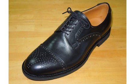 ハンドメイド の オーダー 紳士 革 靴 （ セミブローグ ） | 工房Sei M196S01