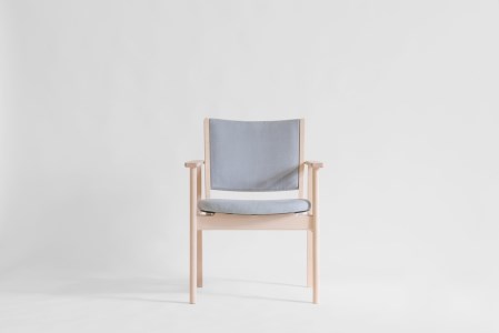 LIM Living Chair リムリビングチェア（イタヤカエデ）布座：グレー
