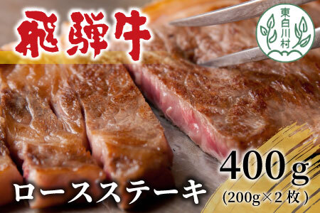 飛騨牛 ロースステーキ 400g 200g×2枚 牛肉 25000円