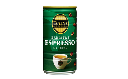 131-24　TULLY'S COFFEE ESPRESSO缶180ml×30本